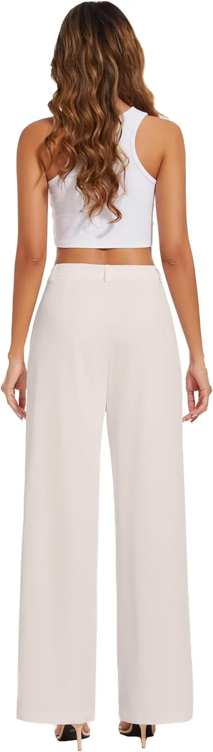 2025 Casaul Pants for Women Business Work Office Dress Pants Trousers with Pockets