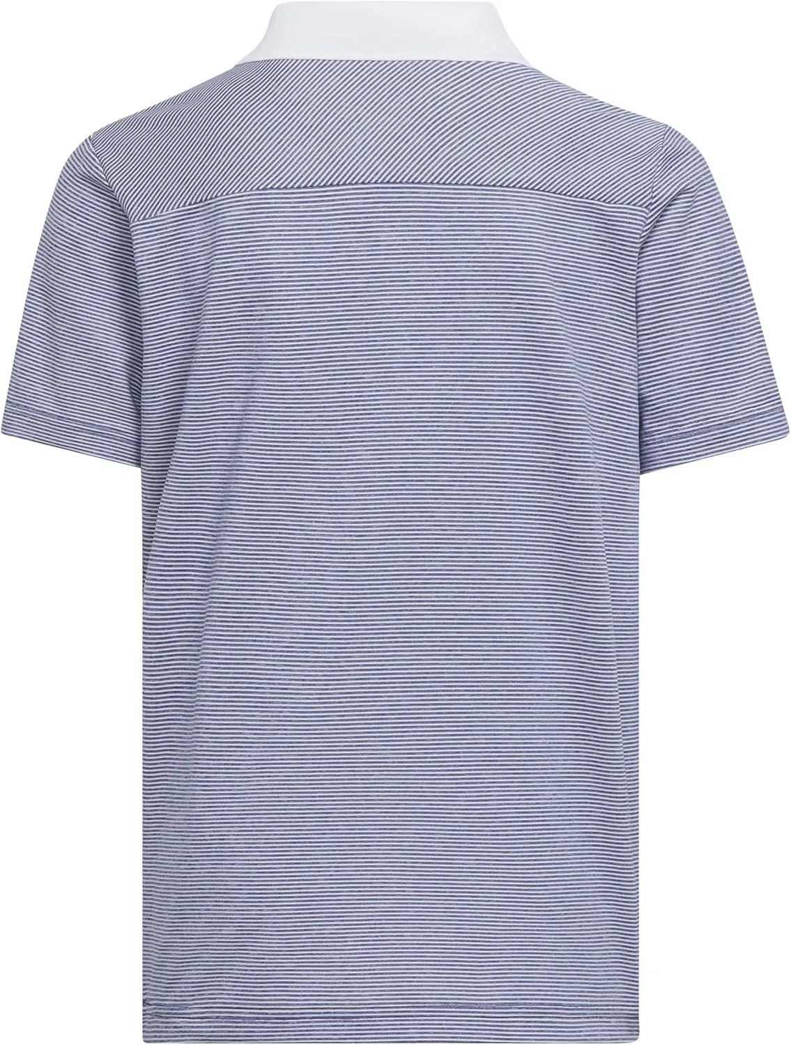 adidas Girls' Ottoman Striped Polo Shirt