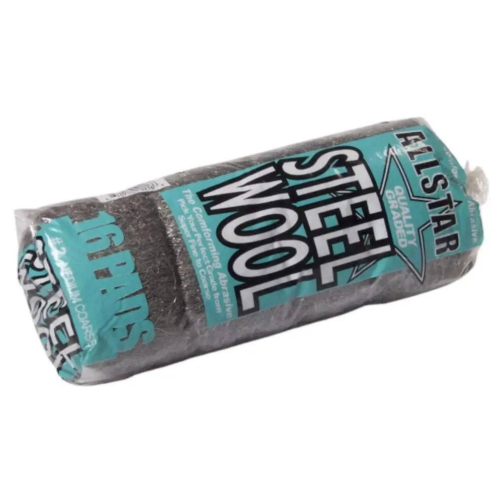 Allstar Steel Wool Pads (16 Pack)
