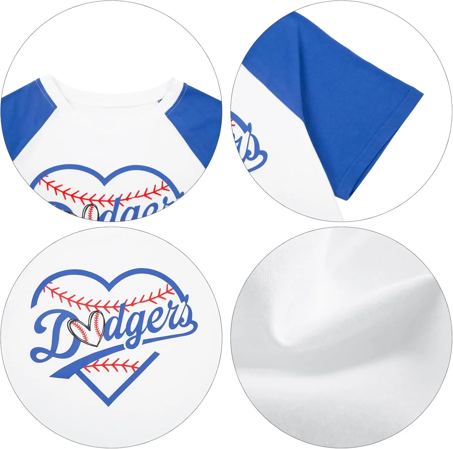 ALLTB Baseball Shirt for Women Baseball Mom Shirt Baseball Heart Graphic Tee Game Day Short Sleeve Tops
