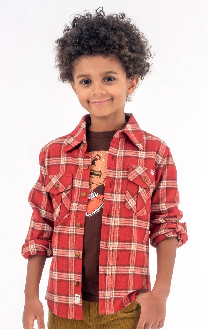Appaman - Boys Flannel Shirt in Bossa Nova Plaid