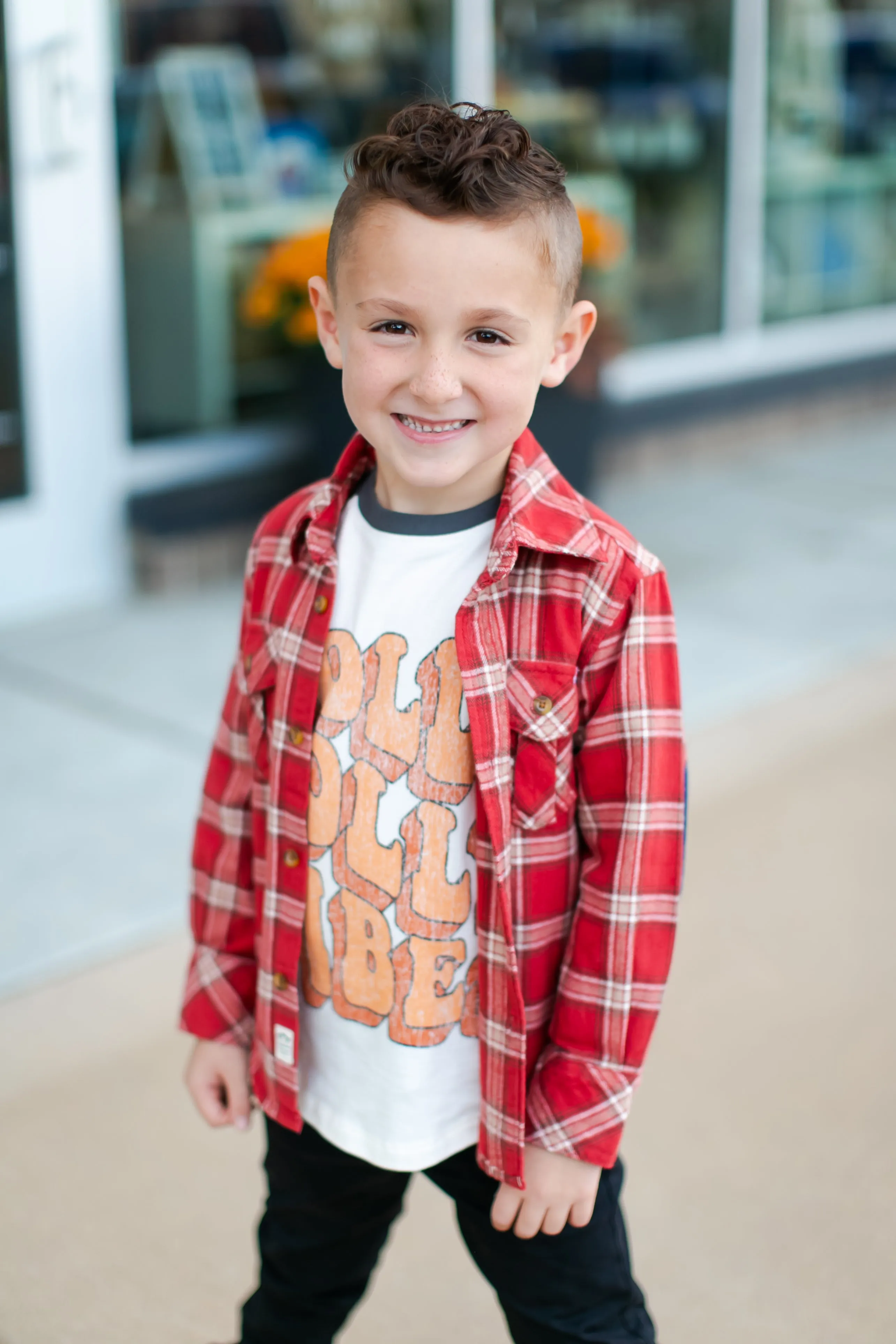 Appaman - Boys Flannel Shirt in Bossa Nova Plaid