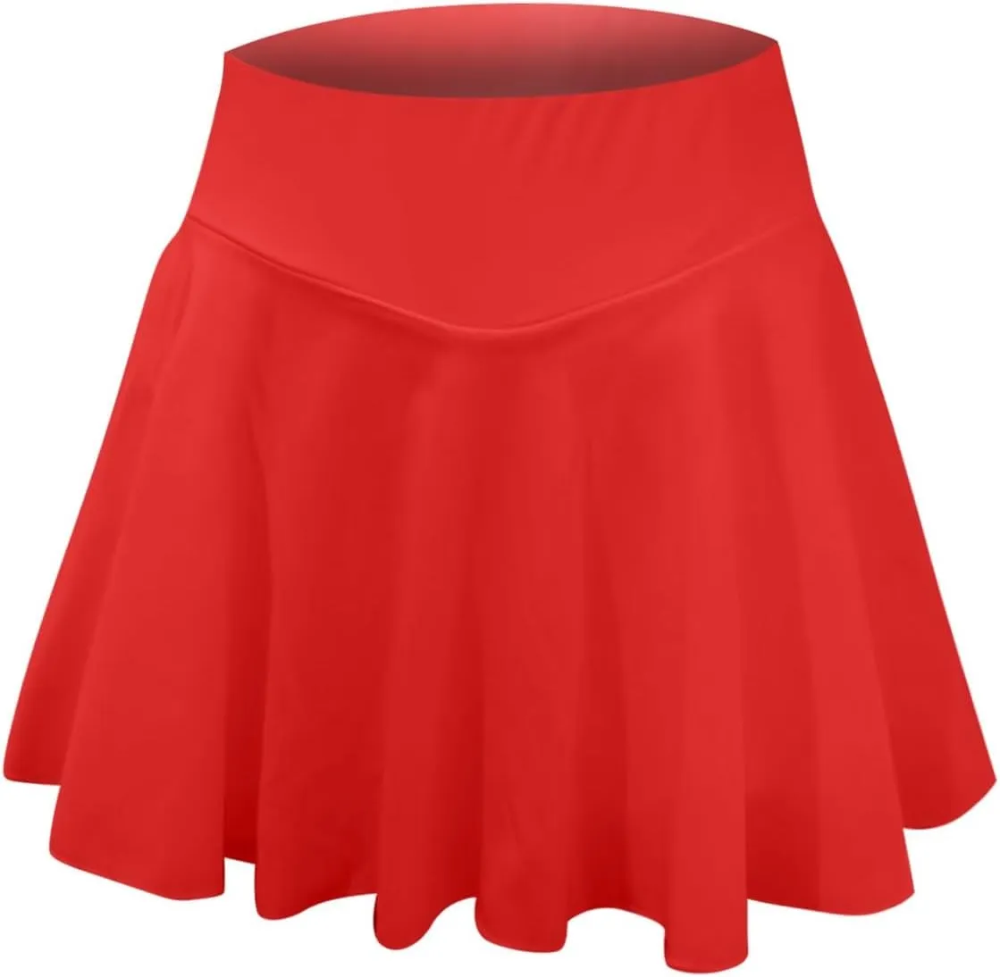 Athletic Skorts for Women with Pockets Pleated Tennis Golf Skirt Tummy Control Yoga High Waisted Skirt with Shorts