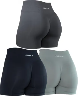 AUROLA Dream Collection Women Workout Shorts High Waist Gym Shorts, Scrunch Butt Seamless Athletic Shorts