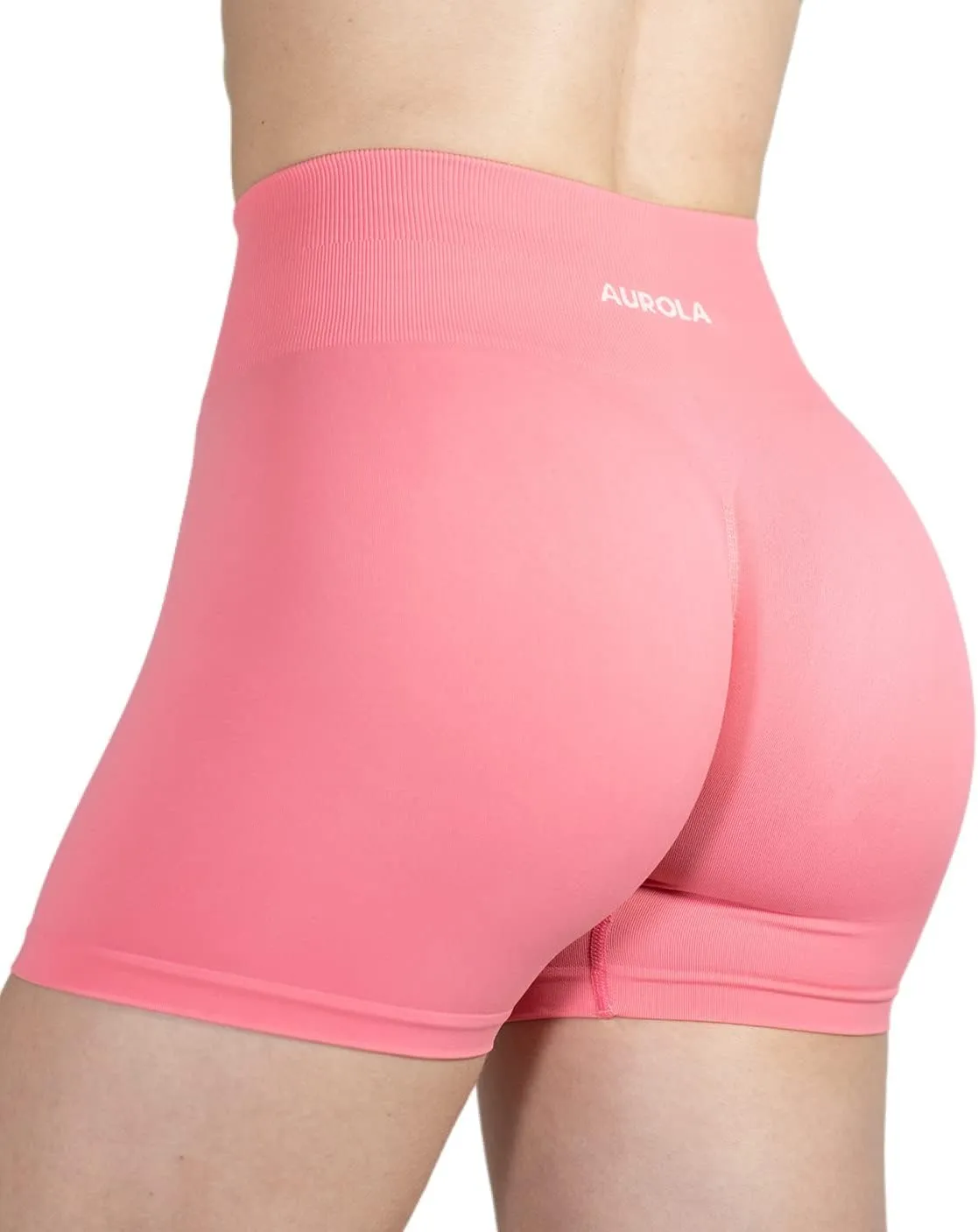 AUROLA Dream Collection Women Workout Shorts High Waist Gym Shorts, Scrunch Butt Seamless Athletic Shorts