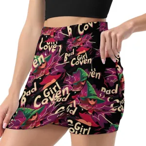 Bad Girl Women's Skort Athletic Skirt Golf Skorts A-line Skirts with Built-in Shorts Pockets