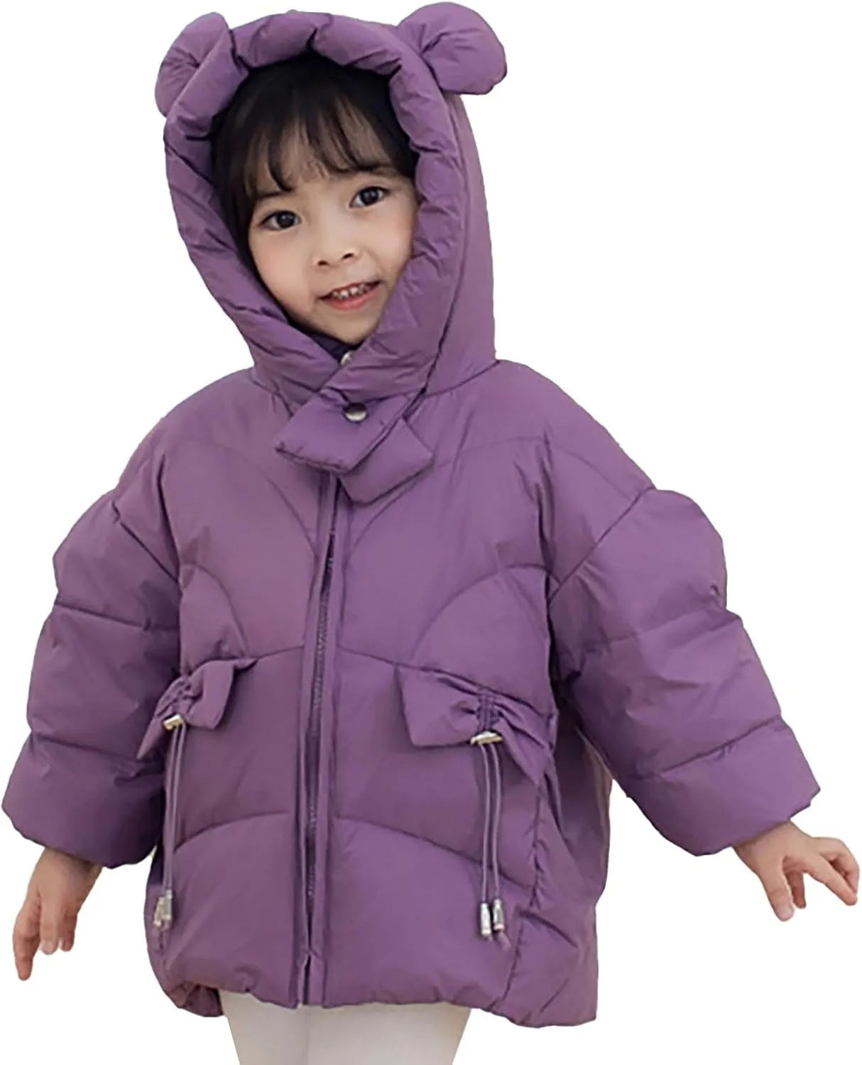 Boys Winter Coat 6 Kids Toddler Baby Girls Boys Winter Warm Thick Solid Cotton Long Sleeve Padded Kids Nylon Jacket