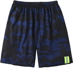 Boy's Y2k Striped Graphic Shorts Drippy Track Shorts Streetwear Athletic