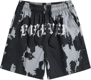 Boy's Y2k Striped Graphic Shorts Drippy Track Shorts Streetwear Athletic