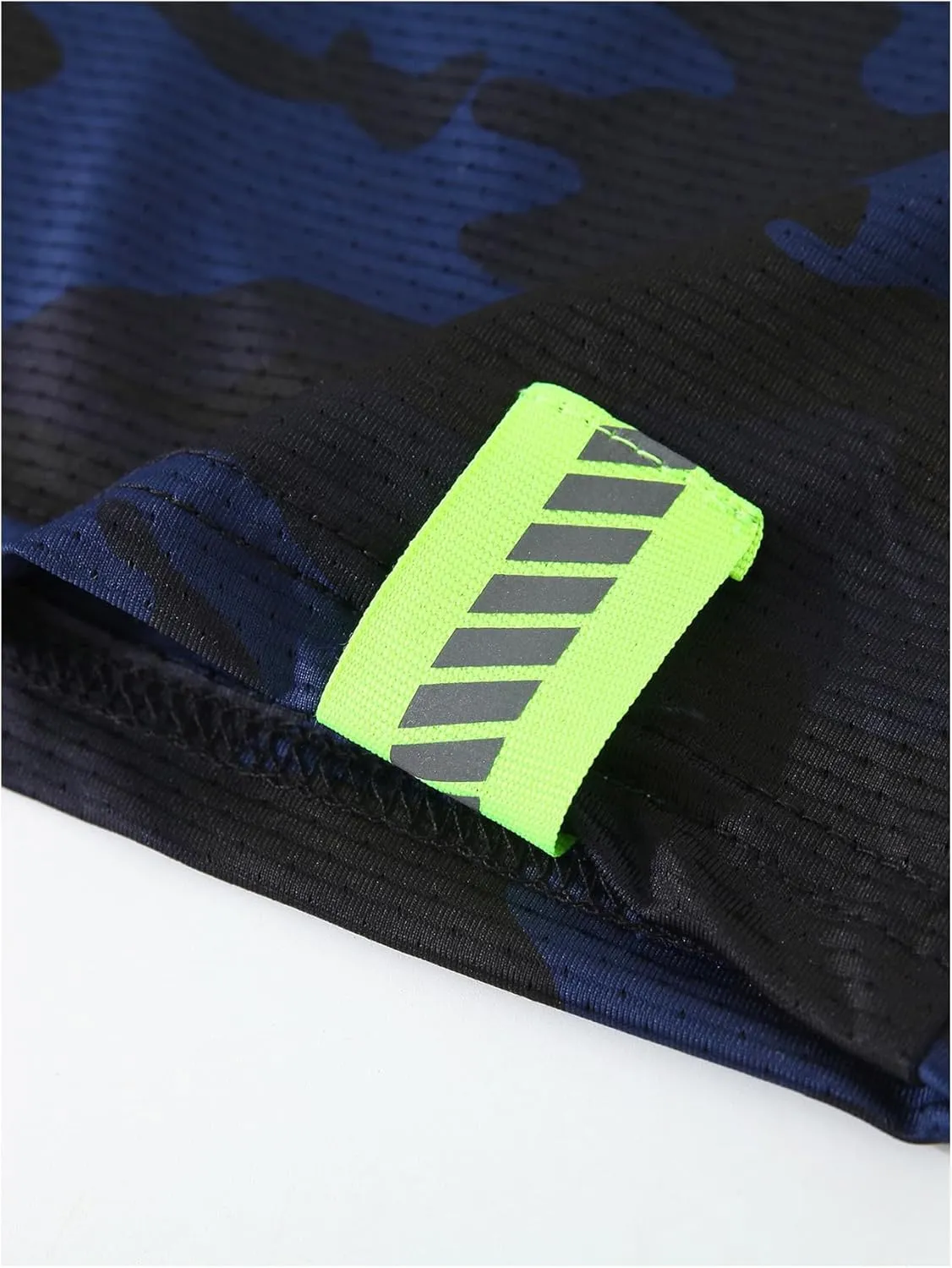 Boy's Y2k Striped Graphic Shorts Drippy Track Shorts Streetwear Athletic