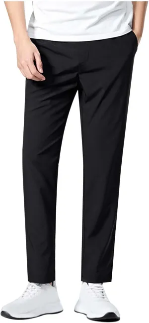 Cargo Work Pant Men's Elasticated Waist Casual Running Gym Training Sweatpant Loose Fit Joggers