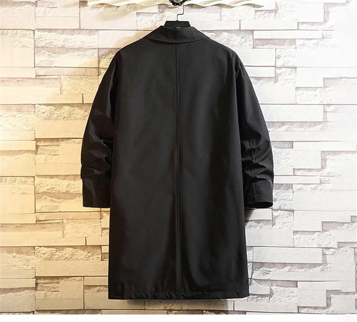 Coat For Men And Winter Casual Fashion Personality Windbreaker Coat Long Trench Coat Casual Blend Trench Coat Coat