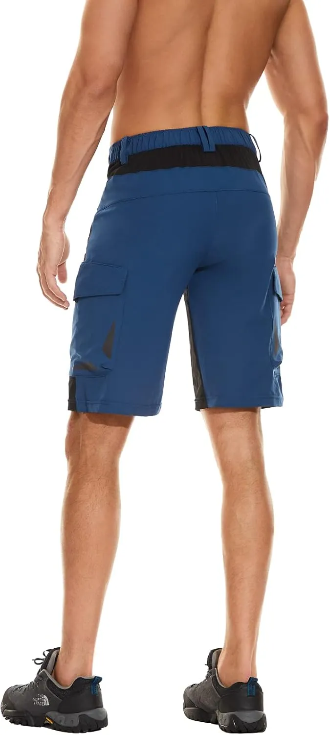 Cycorld Mens-Mountain-Bike-Shorts, Cycling, Hiking, Cargo, Outdoor Shorts