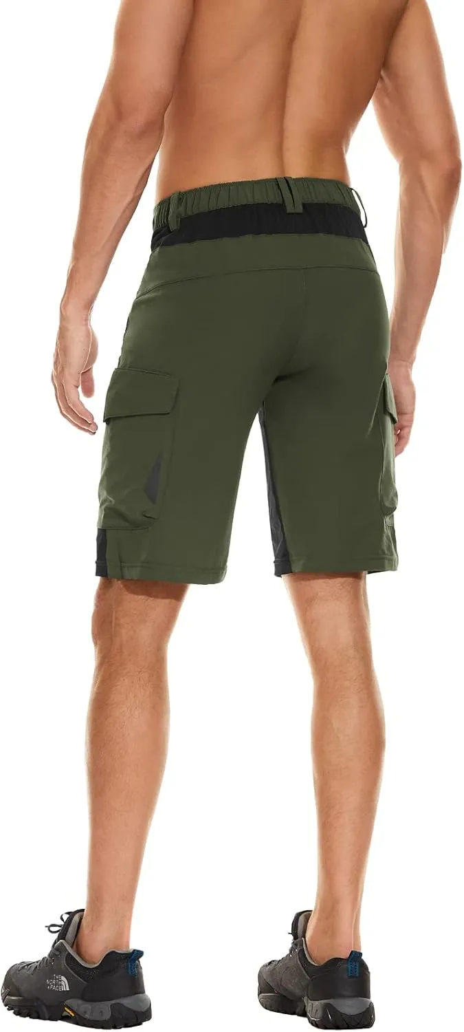 Cycorld Mens-Mountain-Bike-Shorts, Cycling, Hiking, Cargo, Outdoor Shorts