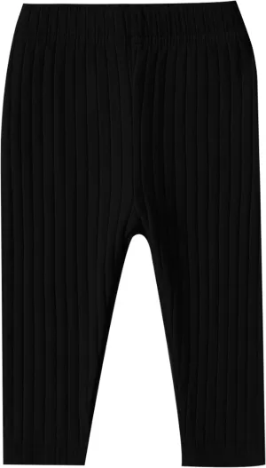 DREAM BUS Baby Girl Boy Pants Toddler Leggings Solid Ribbed Toddler Sweatpants Infant Newborn Leggings Baby Boy Jogger Pants