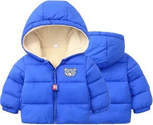 Dress Coat for Girls Kids Toddler Baby Girls Boys Winter Warm Thick Cotton Long Sleeve Hooded Padded Girl Jackets 6t