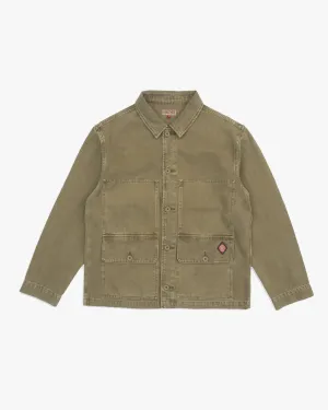Dubbleware Chore Work Jacket - Military Green