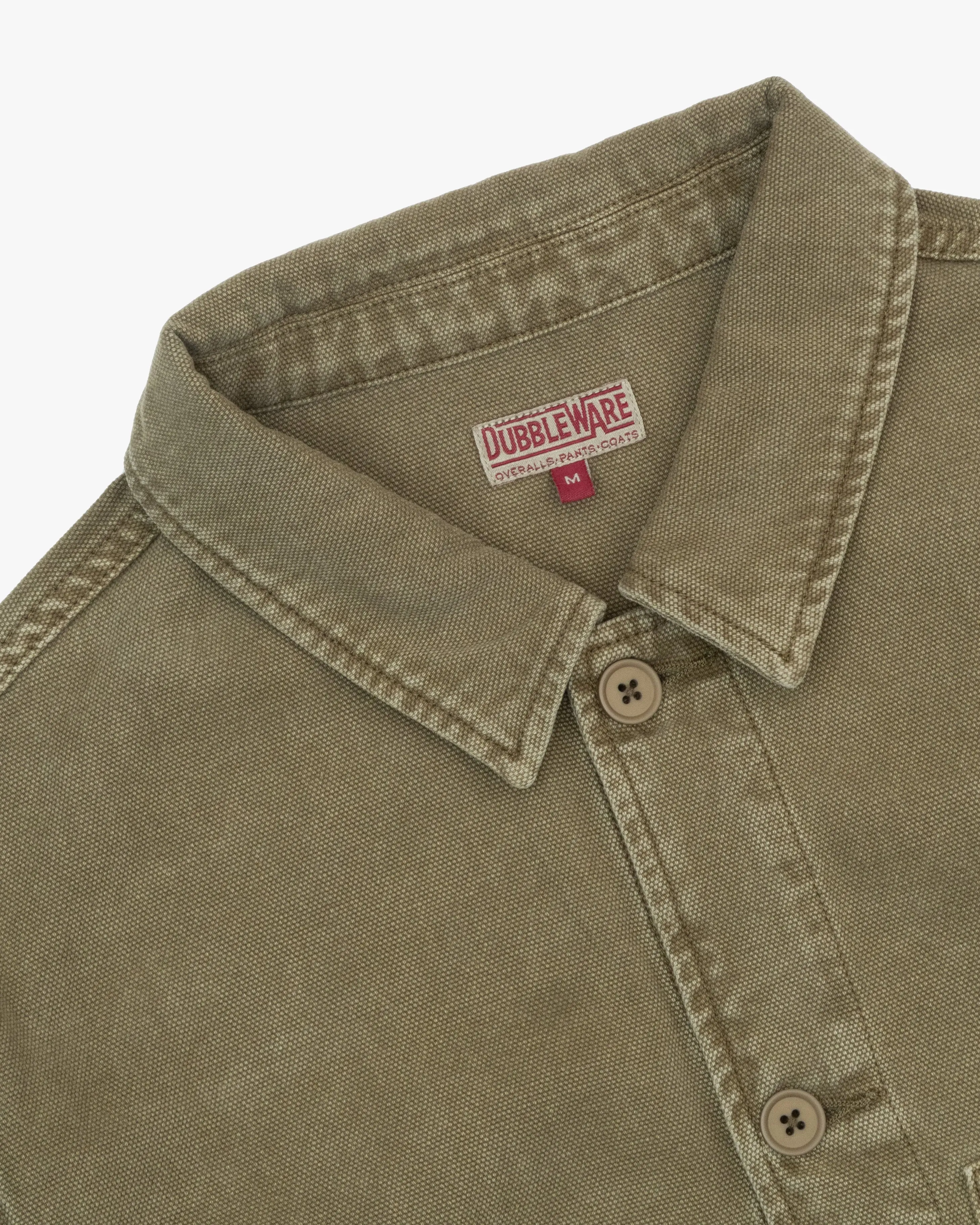 Dubbleware Chore Work Jacket - Military Green