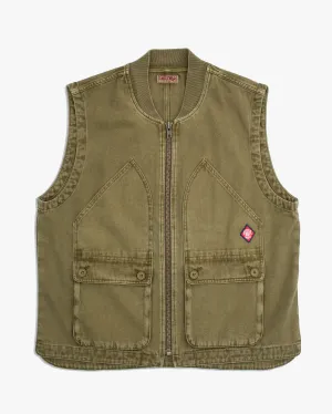 Dubbleware Work Vest - Military Green