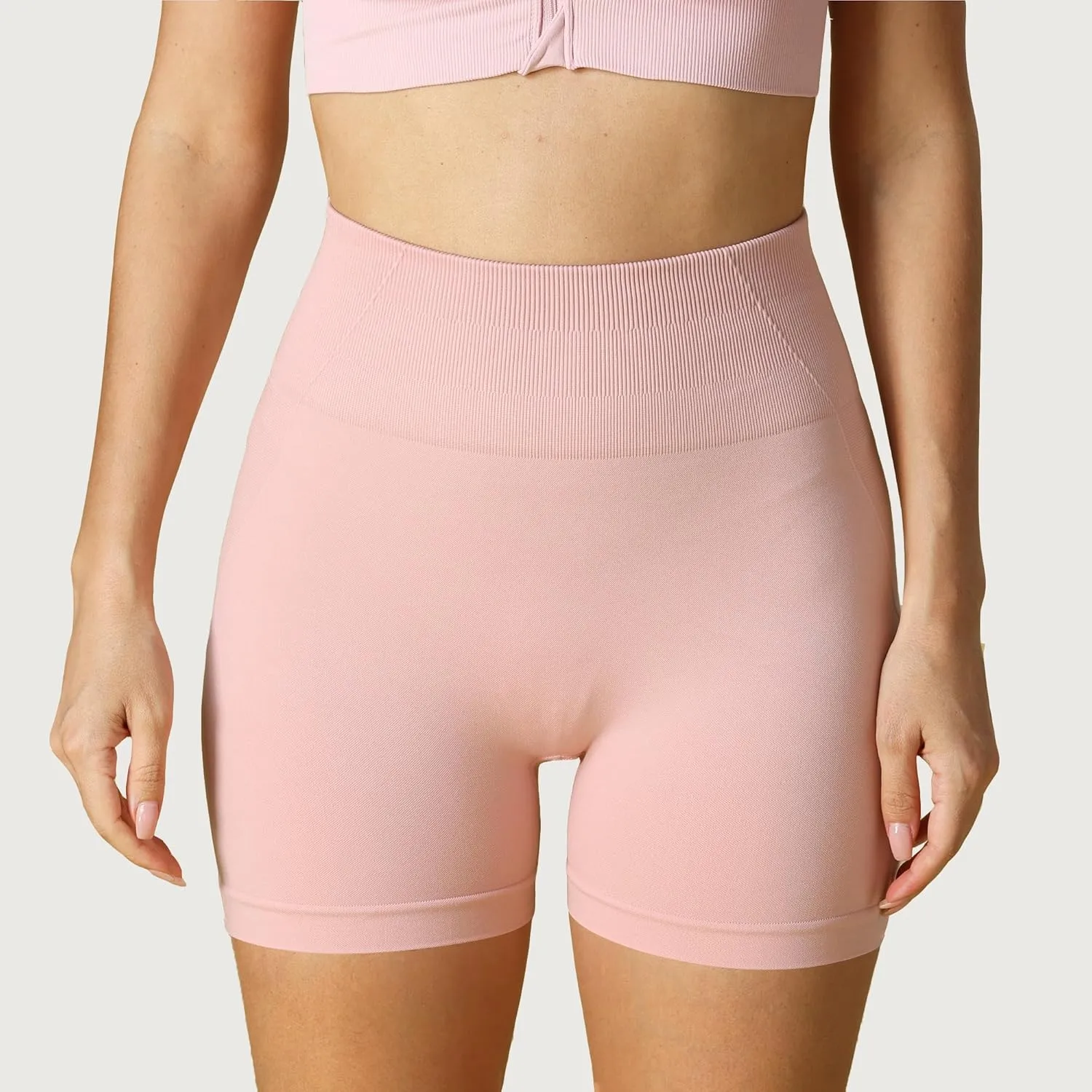 Evercute Women's Butt Lifting Shorts Pack Workout Sets Booty Shorts High Waist Gym Shorts Seamless Exercise Fitness Yoga