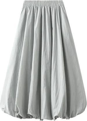 Fashion Skirts for Women 2024 Trendy Women Mid Length Skirt High Waisted Bud Skirt with Pocket Holiday Party