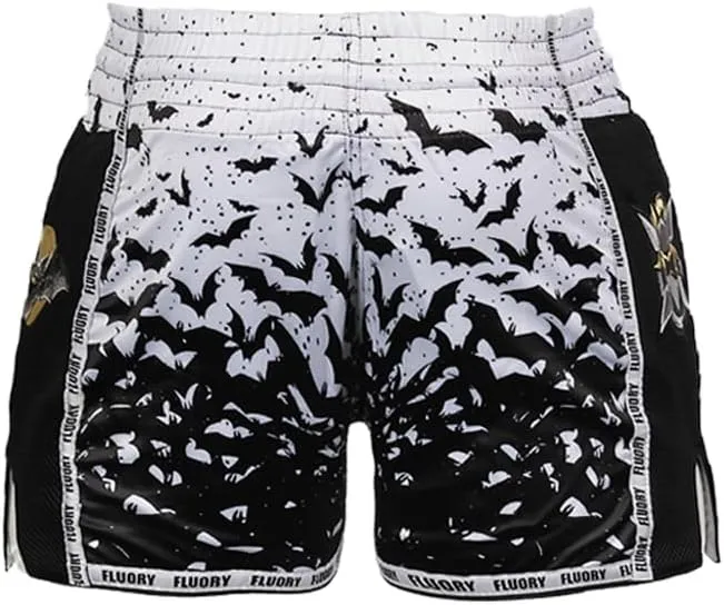 FLUORY Muay Thai Fight Shorts,MMA Shorts Clothing Training Cage Fighting Grappling Martial Arts Kickboxing Shorts Clothing