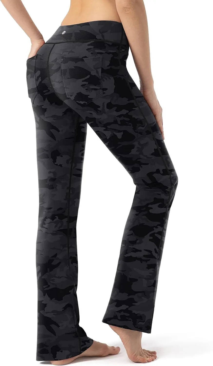 G Gradual Women's Yoga Pants 4 Pockets High Waist Dress Pants Tall Bootcut Work Pants