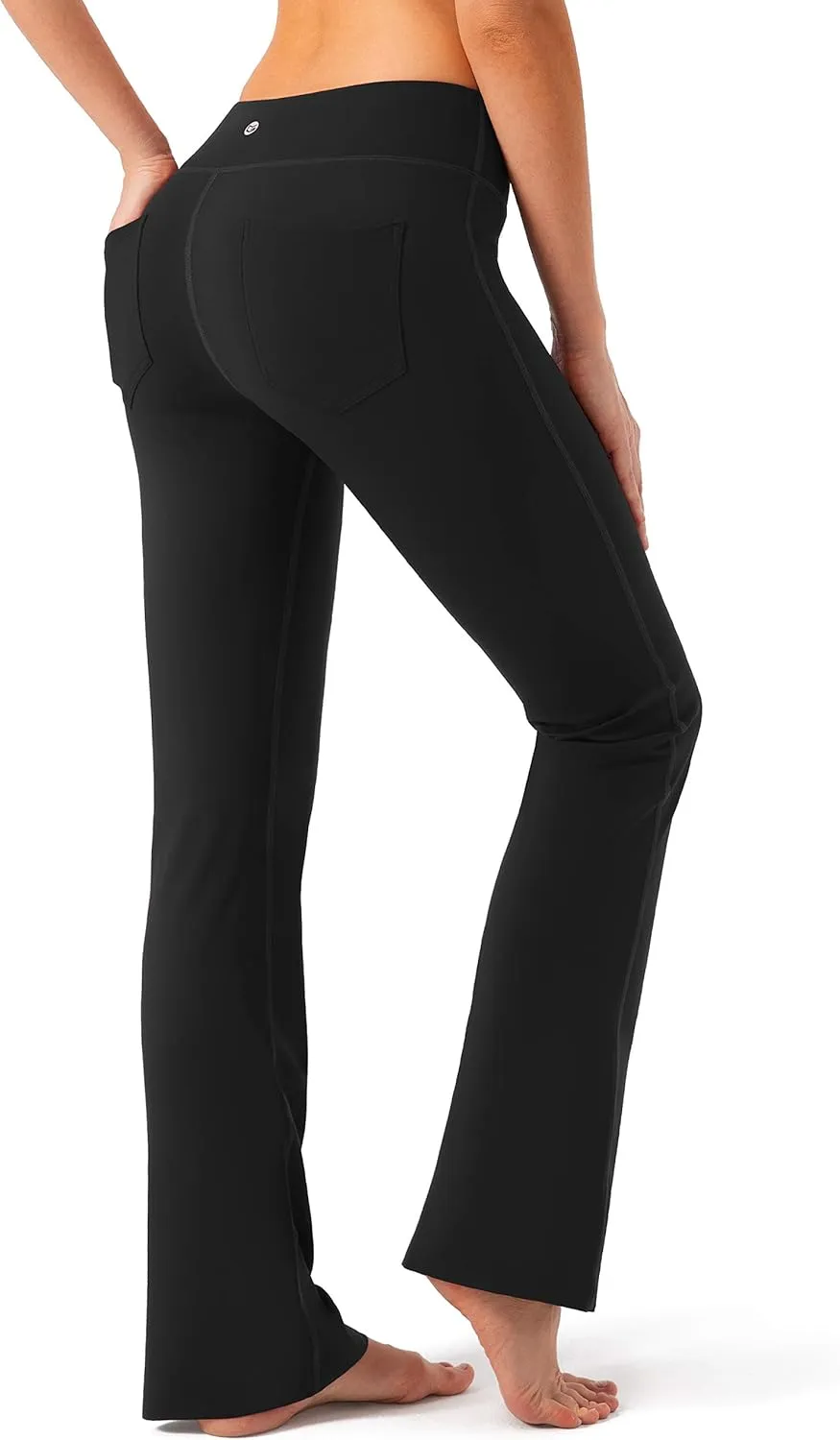 G Gradual Women's Yoga Pants 4 Pockets High Waist Dress Pants Tall Bootcut Work Pants