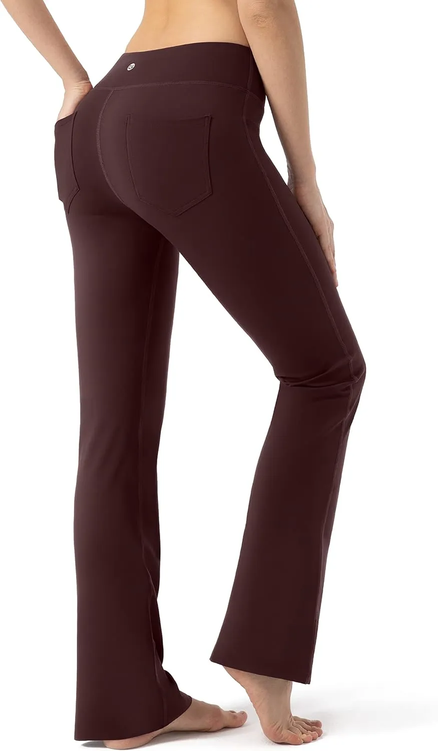 G Gradual Women's Yoga Pants 4 Pockets High Waist Dress Pants Tall Bootcut Work Pants