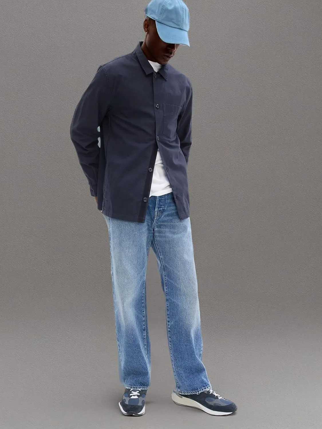 GAP Men's Utility Shirt Jacket Coat
