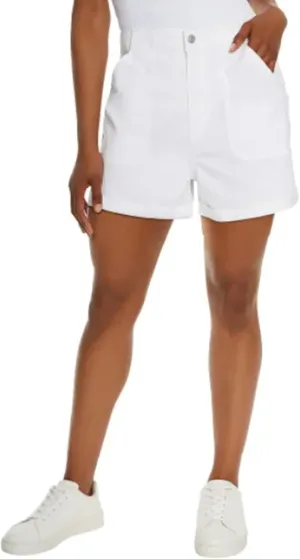 Gloria Vanderbilt Women Hiking Cargo Shorts with Pockets, High Rise Cotton Shorts for Women, Golf Casual Summer Shorts