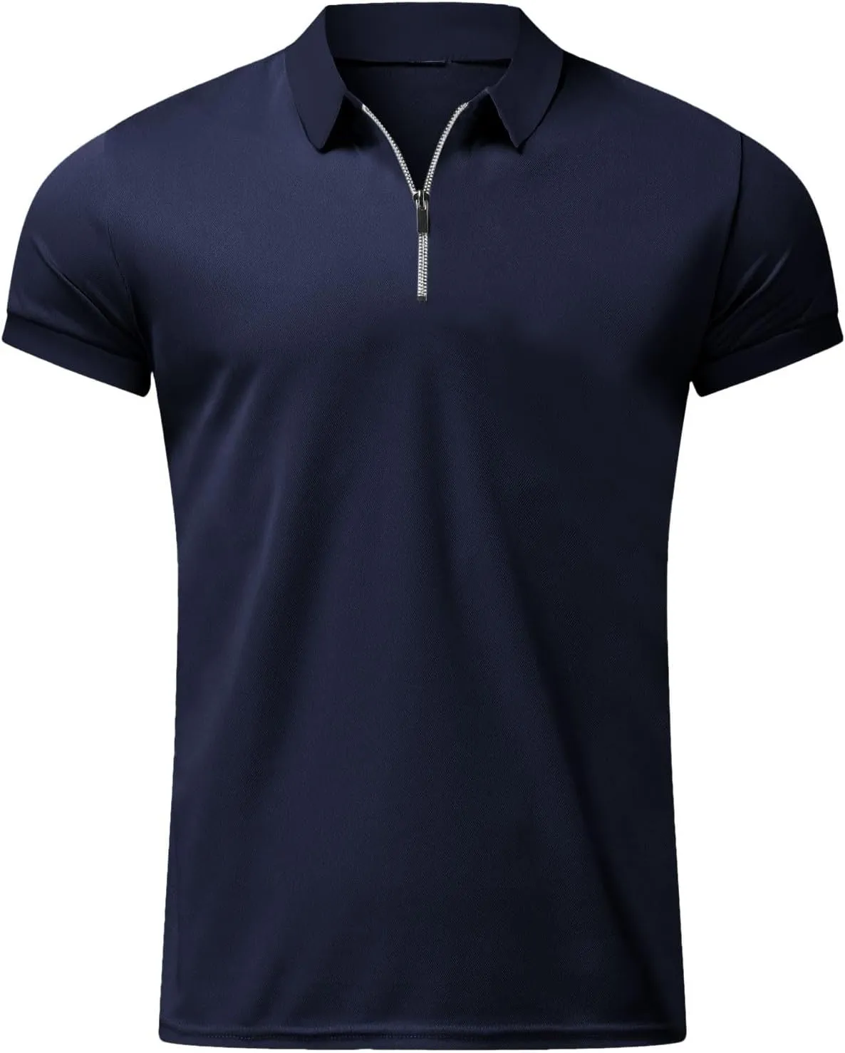 Golf Polos Shirts for Men Quick-Dry Athletic Mens Polo T-Shirts Short Sleeve Summer Casual Moisture Wicking Tops 3PC