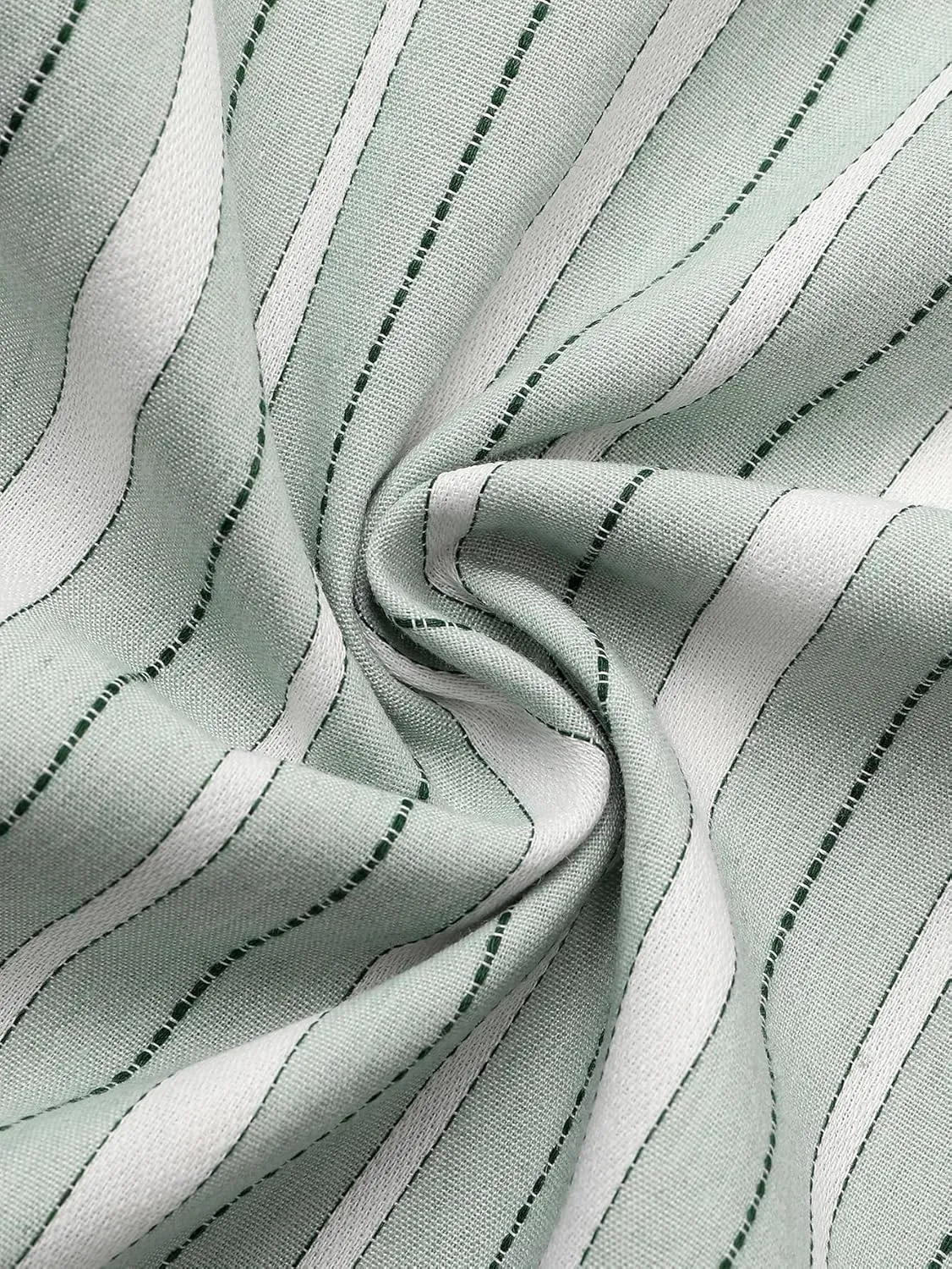 Hardaddy Men's Vertical Striped Dress Shirt Cotton Stripe Button Down Shirt Long Sleeve for Men with Pocket