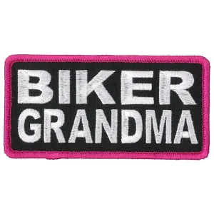 Hot Leathers Patch Biker Grandma