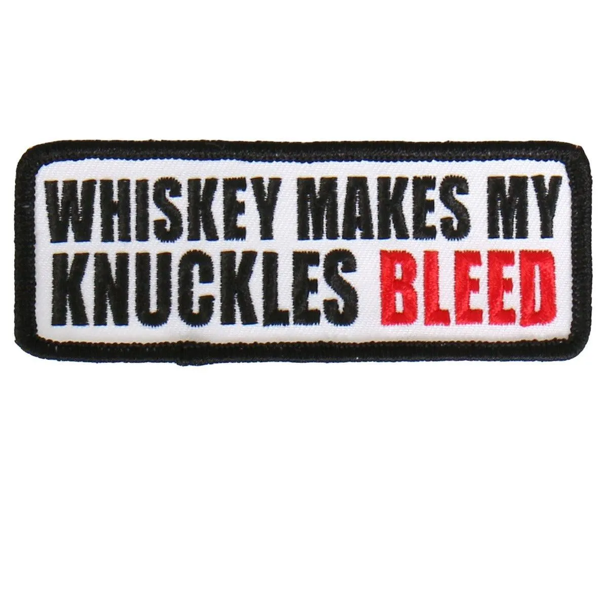 Hot Leathers Patch Whiskey Makes