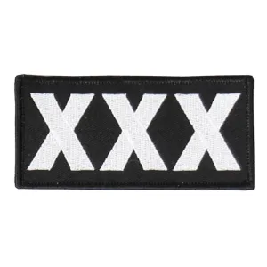 Hot Leathers Xxx 4" X 2" Patch