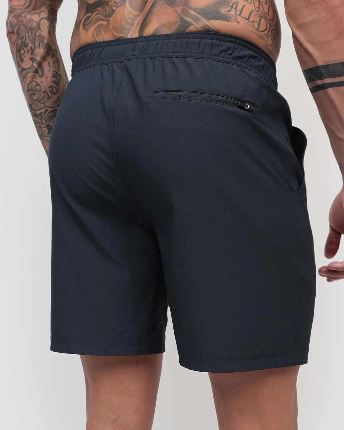 INTO THE AM Premium Workout Shorts 7.5" Inseam - Performance Quick Dry Stretch Gym Shorts S - 4XL Tactical Athletic Shorts