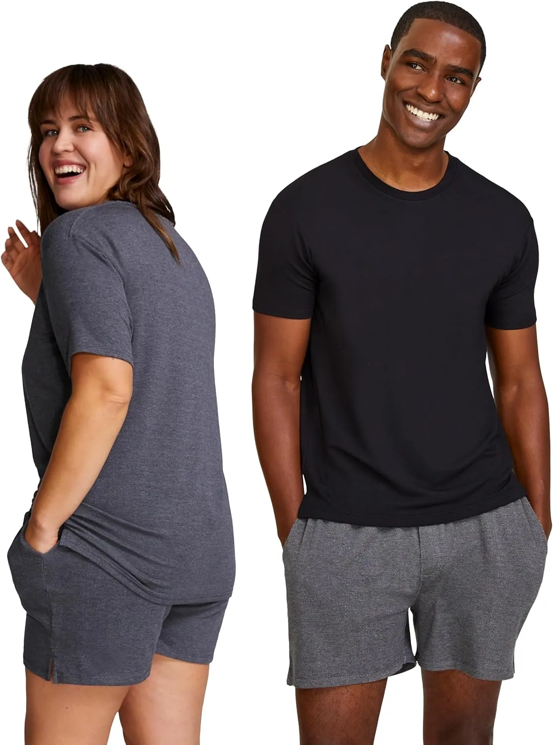 Jambys Boxers With Pockets | House Shorts Unisex Lounge and Sleep Shorts for Women and Men, Multi-Use Pajama Shorts