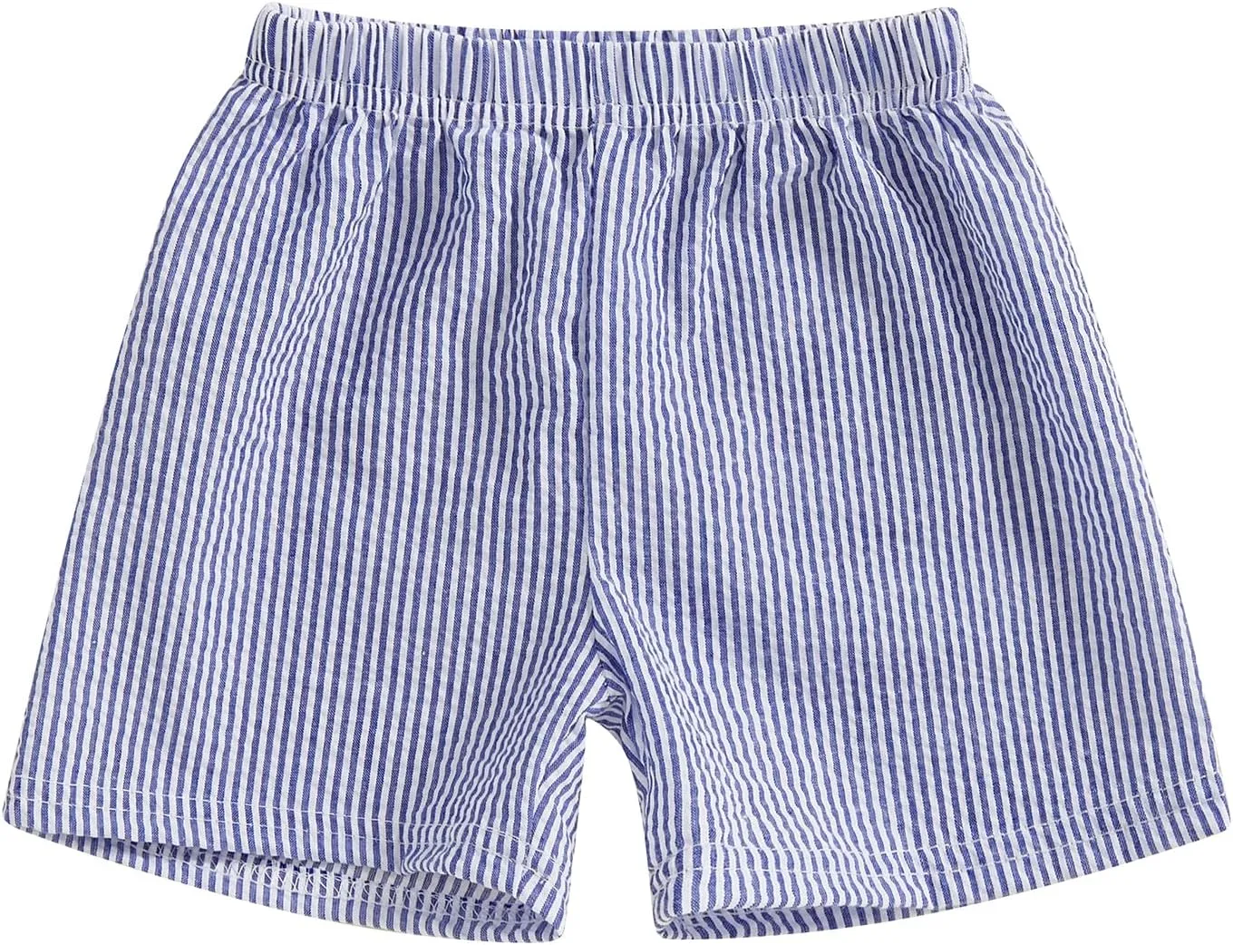 Karuedoo Toddler Baby Boy Girl Shorts Gingham Plaid/Seersucker Shorts Summer Casual Elastic Waist Shorts Pants Bottoms