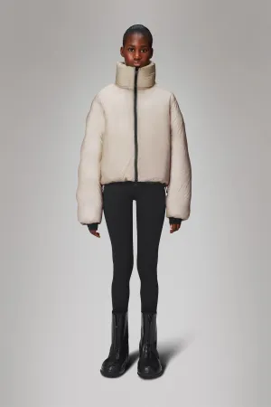 Kevo Short Puffer Jacket - Dune