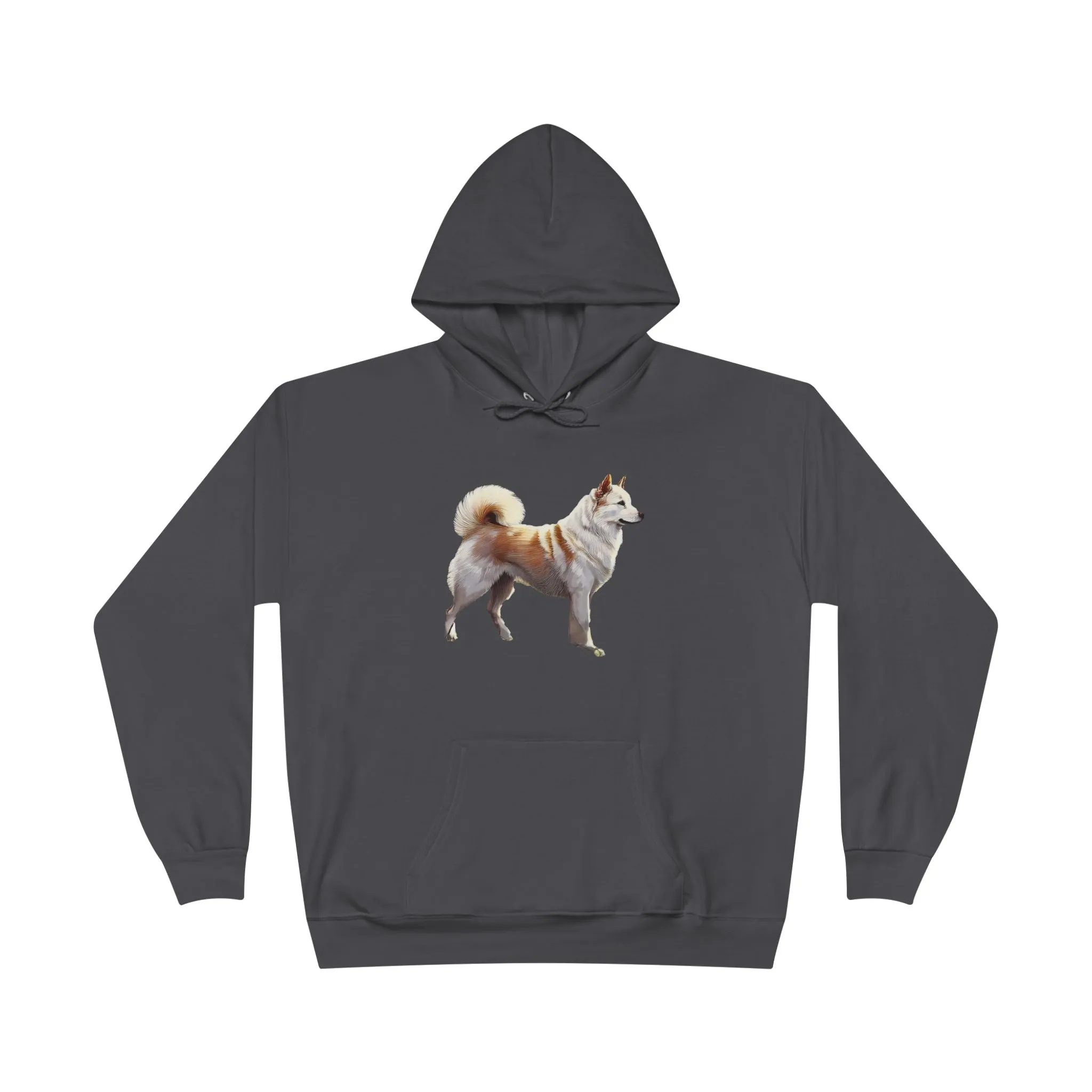 Kishu Ken - Unisex Fleece Lined Pullover Hoodie Sweatshirt