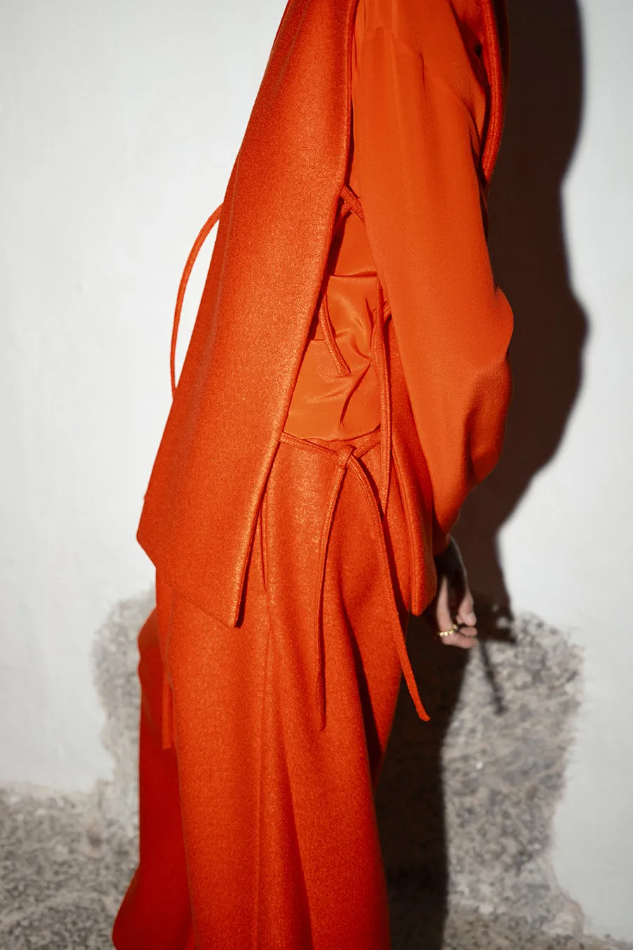Lava Heavy Boiled Wool Vest