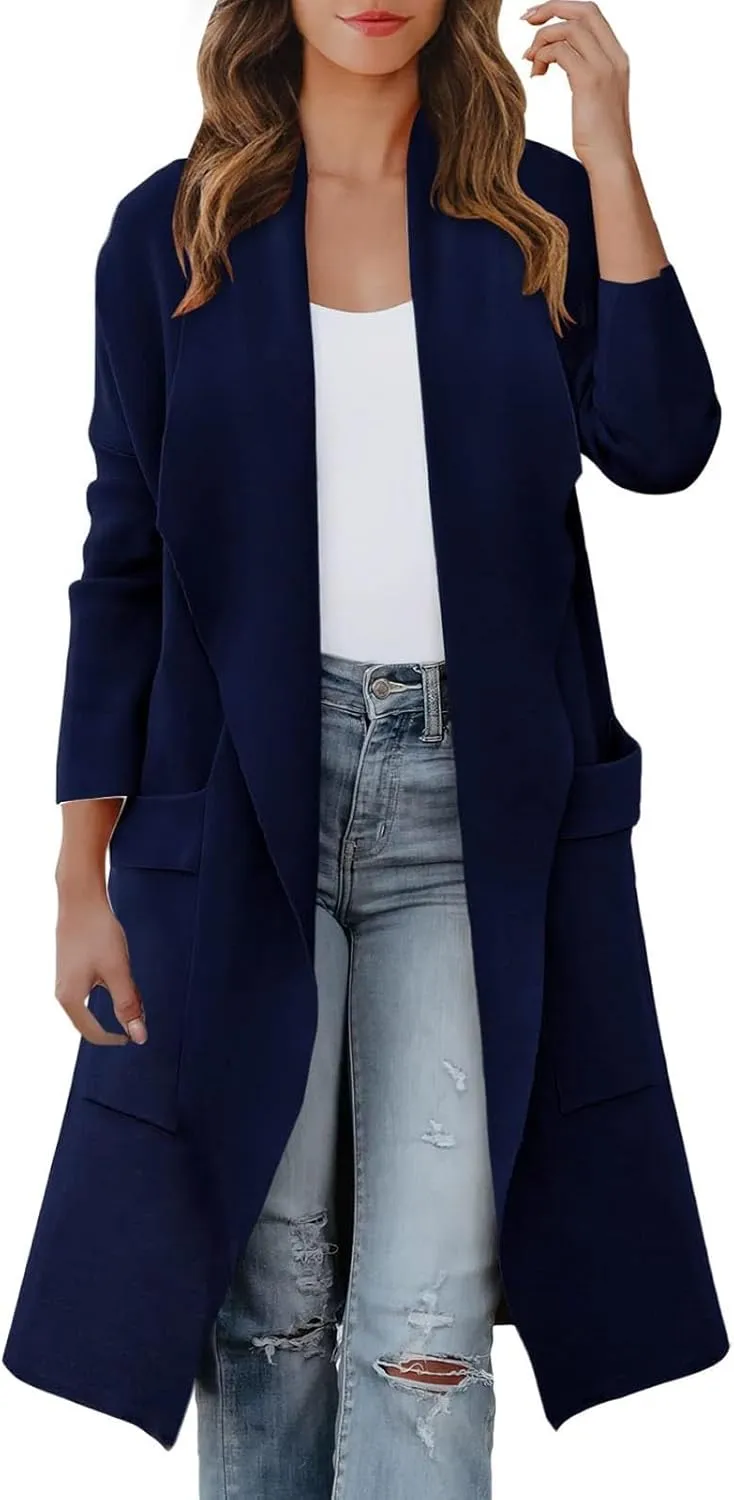 LCMTWX Women's 2023 Fashion Winter Coat Womens Elegant Windbreaker Wild Winter Women's Coat Trench Coats for Women Fall