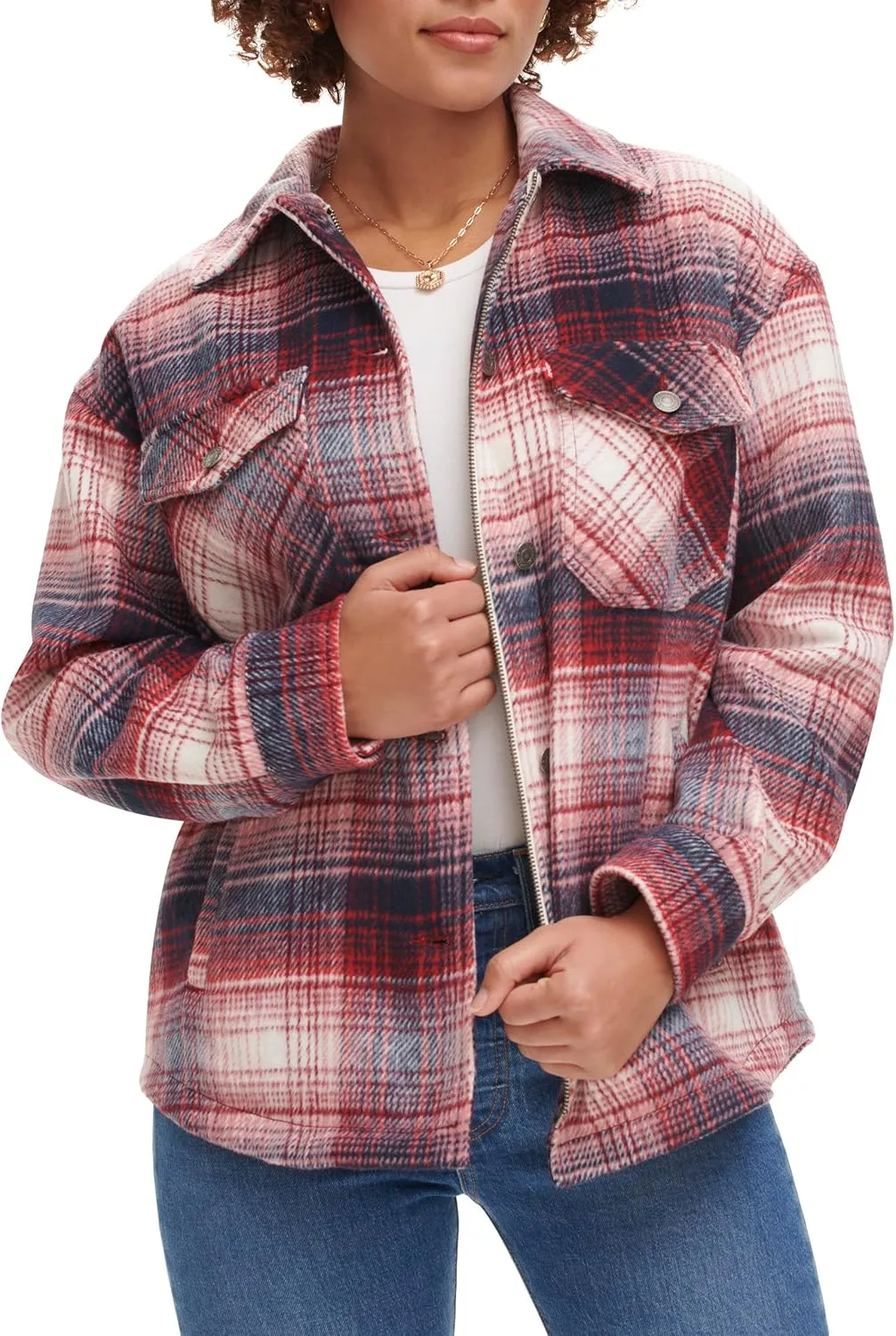 Levi's Women's Casual Fashion Shirt Jacket