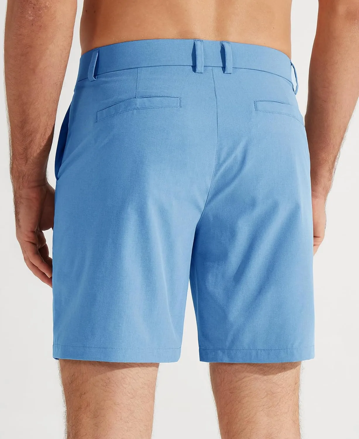 Libin Men's Golf Shorts 7" 9" Work Dress Shorts Casual Flat Front Hybrid Shorts Lightweight Quick Dry Water Resistant