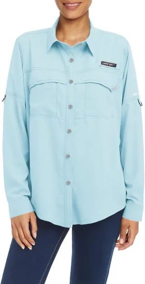 Little Donkey Andy Women's UPF 50  UV Protection Shirt, Long Sleeve Fishing Shirt, Breathable and Fast Dry