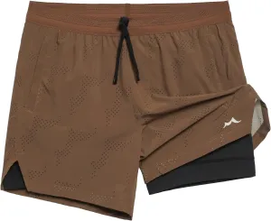 maamgic Men's 2 in 1 Gym Shorts 5 Inch Athletic Tennis Shorts Stretch Workout Running Shorts with Liner