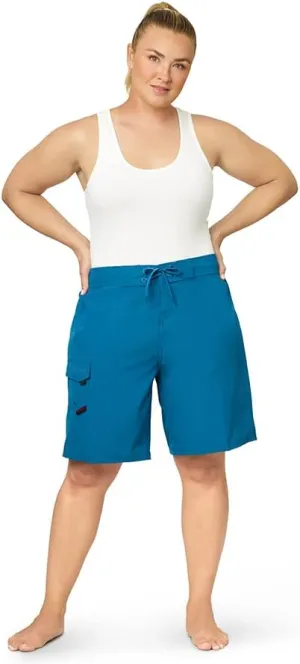 Maui Womens Plus Size Bathing Suit Swim Shorts Board Shorts