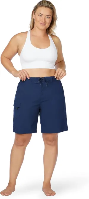 Maui Womens Plus Size Bathing Suit Swim Shorts Board Shorts