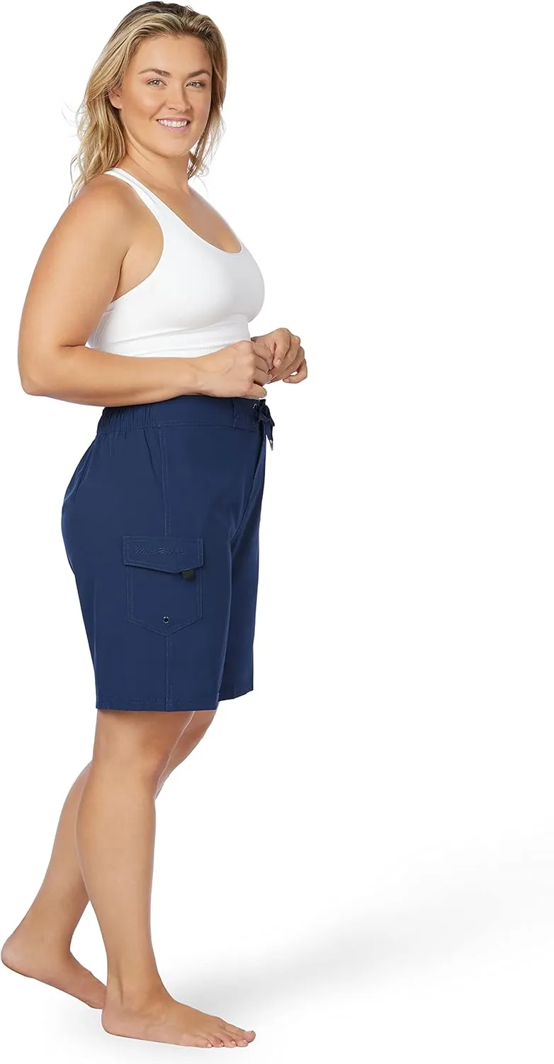 Maui Womens Plus Size Bathing Suit Swim Shorts Board Shorts